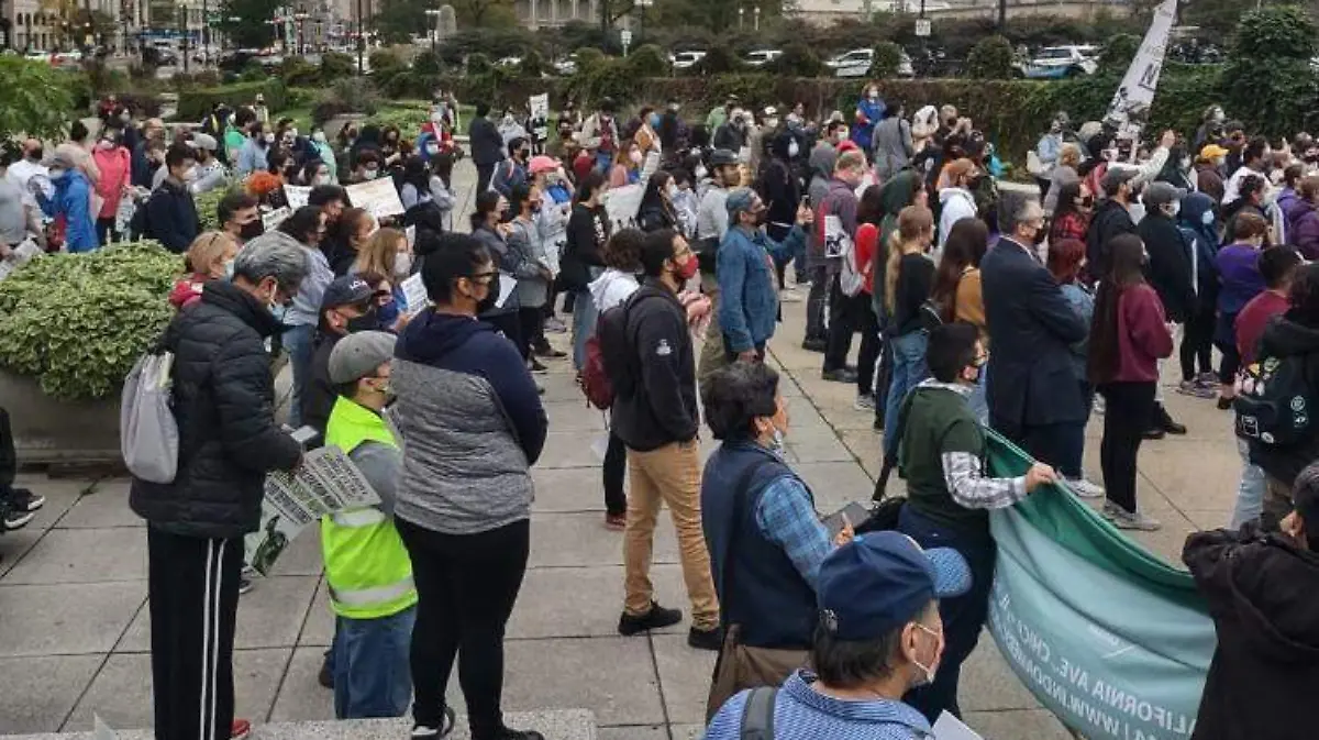 Marcha Migrante en Chicago